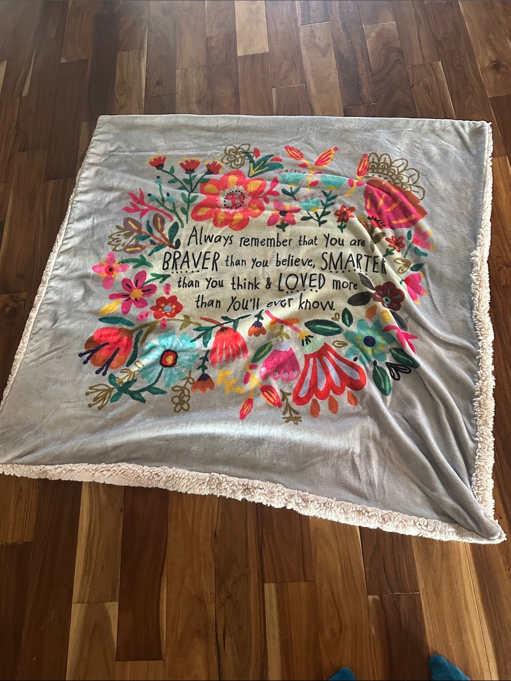 natural life thick ground blanket